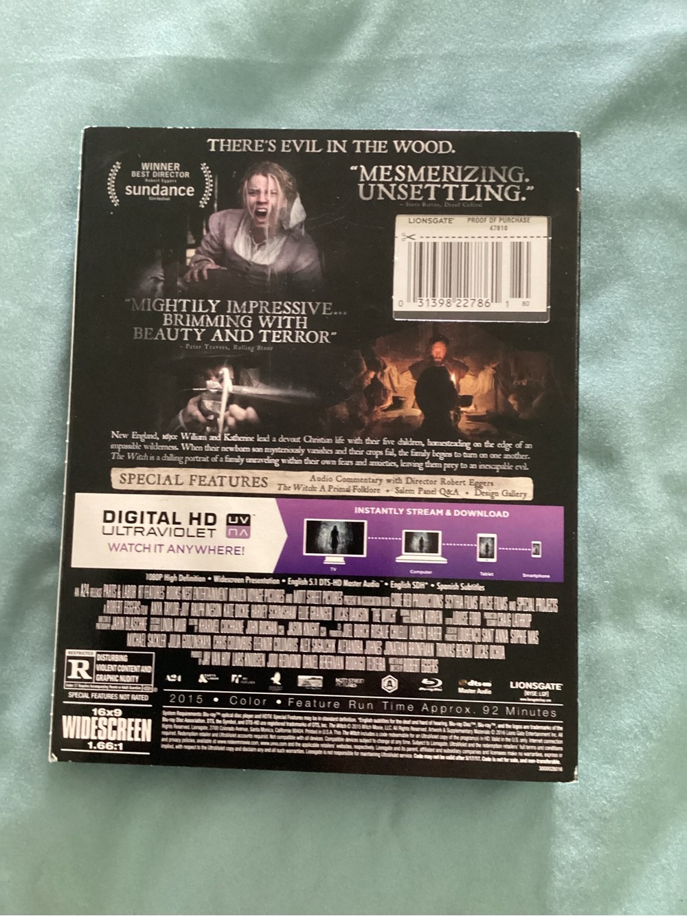 The VVitch Blu-ray + Digital HD - Black Goat Cover - Picture 2 of 3